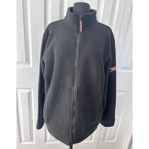 Orvis Fleece Jacket Full Zip Black M/M Classic Collection Outdoor Warm‎